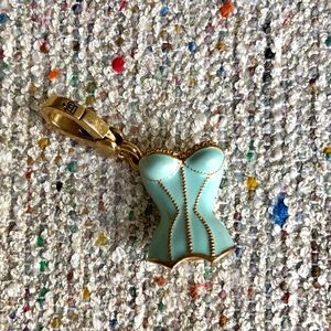Juicy Couture Aqua Corset Bracelet Charm